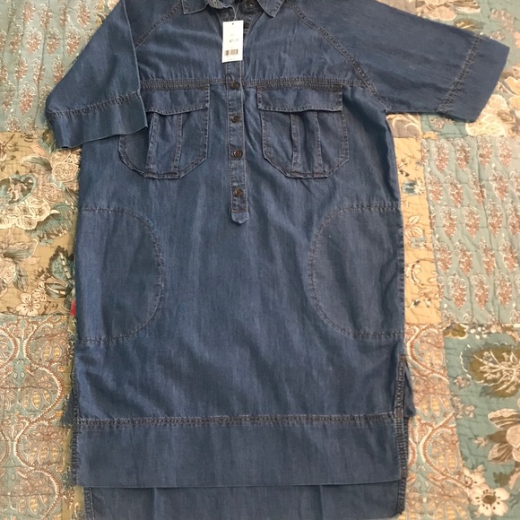 Banana Republic denim dress NWT! - Picture 4 of 6